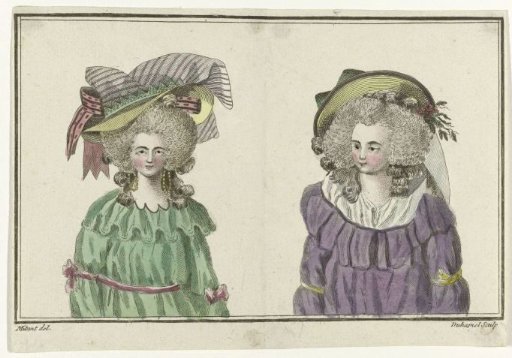 Magasin des Modes Nouvelles Françaises et Anglaises, 20 February 1787, Pl. 3