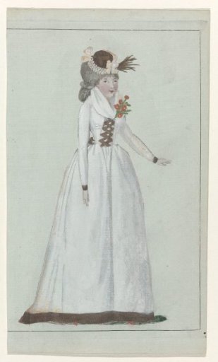 Journal de la Mode et du Goût, 10 October 1792, 23rd issue, plate 2