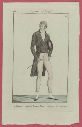 Journal des Dames et des Modes, Parisian Costume, 1799, Year 7 (116): Short Hair (...)