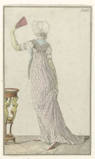 Journal des Dames et des Modes, Parisian Costume, 29 June 1800, Year 8 (226): Cornette à la Paysan (...)