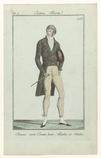 Journal des Dames et des Modes, Parisian Costume, 1799, Year 7 (116): Short Hair (...)