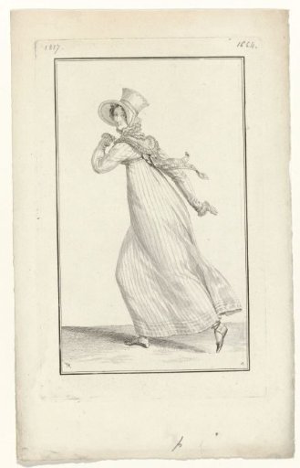 Journal des Dames et des Modes, Parisian Costume, 25 July 1817 (1664)