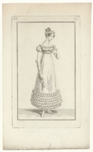 Journal des Dames et des Modes, Parisian Costume, 15 February 1819 (1795)