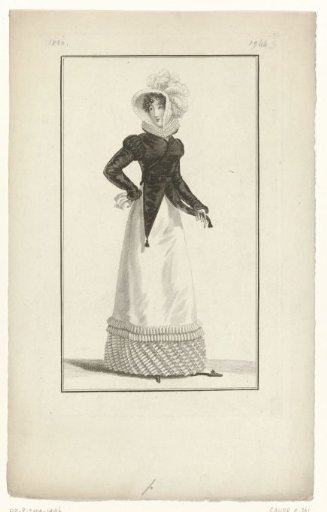 Journal des Dames et des Modes, Parisian Costume, 25 November 1820 (1944)