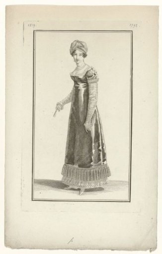 Journal des Dames et des Modes, Parisian Costume, 5 February 1819 (1792)