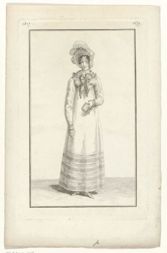 Journal des Dames et des Modes, Parisian Costume, 5 July 1817 (1659)