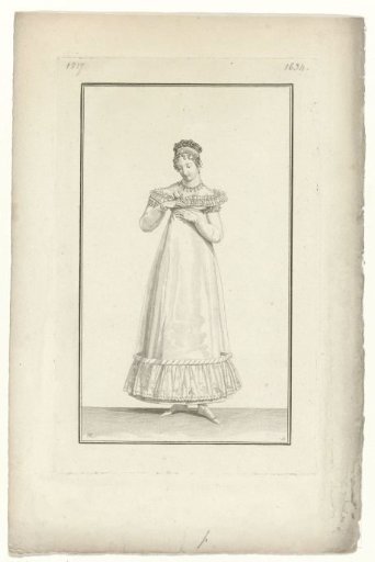 Journal des Dames et des Modes, Parisian Costume, 15 March 1817 (1634)