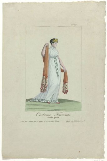 French Costume, then New Parisian Costume 1799-1810, No. 115: Grand Ensemble