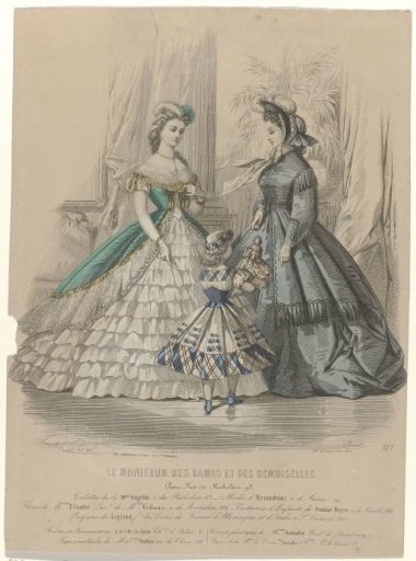 Moniteur des Dames et Demoiselles, ca. 1863, No. 727