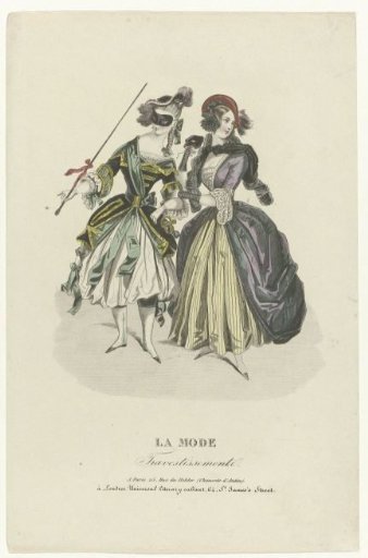 La Mode 1832: Disguises