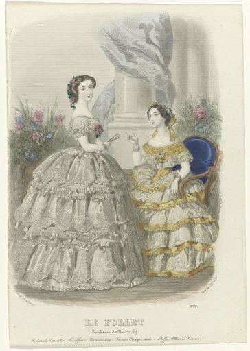 Le Follet, 1856-1857, No. 2076: Camille Dresses (...)