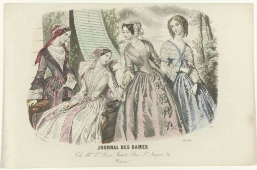 Journal des Dames, June 1850, No. 1608: Ch. Mme Louis Janet (...)