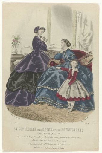 The Ladies' and Young Ladies' Advisor, March 1866, No. 2552: New Arrivals and Ready-made Garments (...)