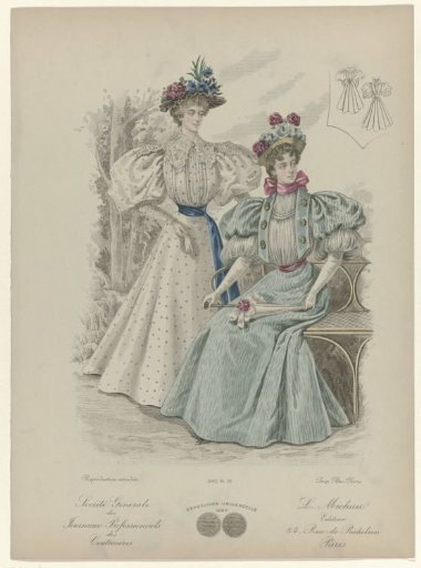 General Society of Professional Journals of Seamstresses, Universal Exhibition, 1889, No. 1502 16 95