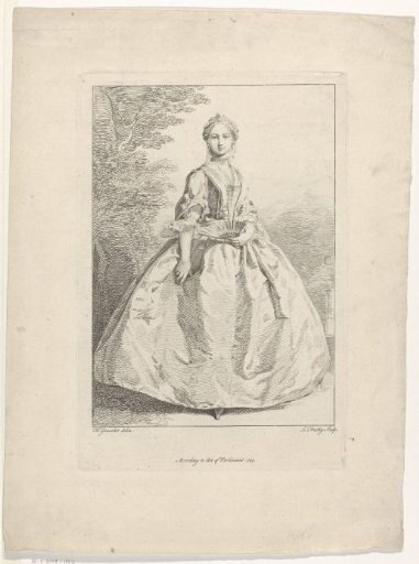 Costumes engravings, 1744, Pl. 2 (505)