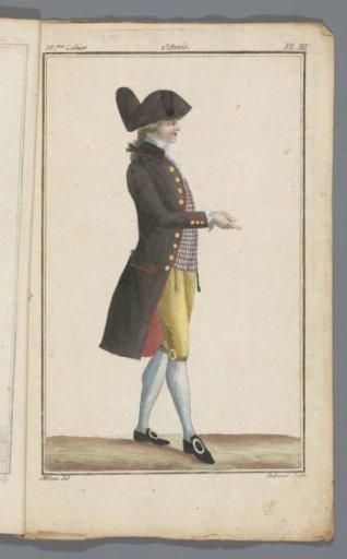 Magazine of New French and English Fashions, 10 October 1787, 33rd issue, 2nd year, Pl. 3