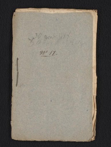 Magazine of New French and English Fashions, 30 April 1788, 3rd Year, 17th issue