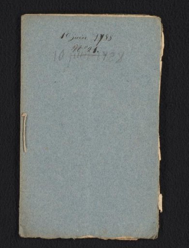 Magazine of New French and English Fashions, 10 June 1788, 21st issue, 3rd year