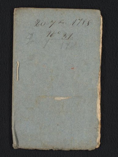Magazine of New French and English Fashions, 20 September 1788, 31st issue, 3rd year