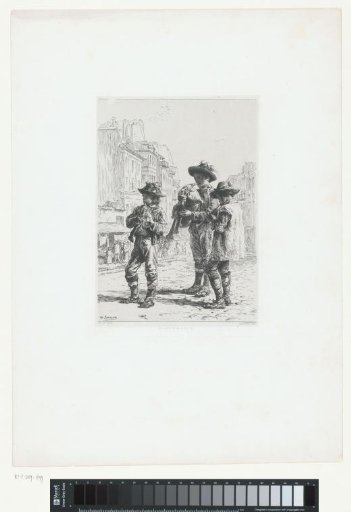 Three Italian Street Musicians (Pifferai)