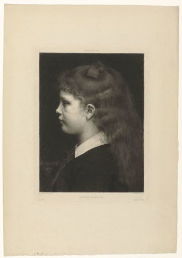 L'Art, Salon of 1877: Portrait of Miss P.M.