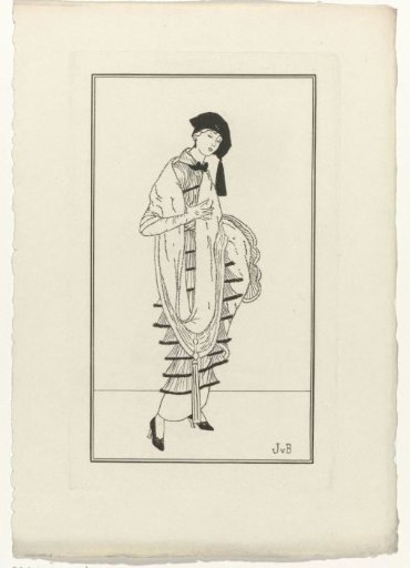 Journal of Ladies and Fashions, Parisian Costumes, 1914, No. 132
