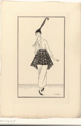 Journal des Dames et des Modes, Parisian Costumes, 1914, No. 155