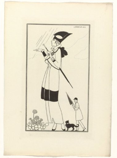 Journal des Dames et des Modes, Parisian Costumes, 1914, No. 156