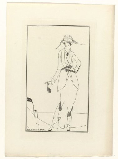 Journal des Dames et des Modes, Parisian Costumes, 1914, No. 167
