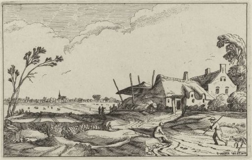 Landscape with a Farmhouse