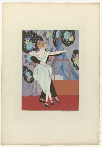 La Guirlande, Monthly Album of Art and Literature, 1919-1920: Dancing Couple
