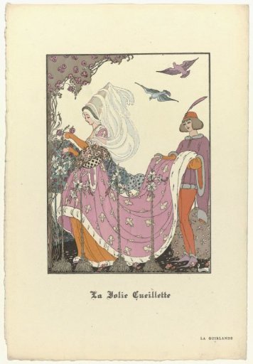 La Guirlande, Monthly Album of Art and Literature, 1919-1920: The Pretty Picking