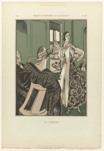 Modes et Manières d'Aujourd'hui, 1922, Pl. 9: Jewelry