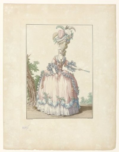Gallery of French Fashions and Costumes, 1778, K.55