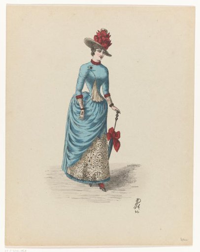 Woman with parasol