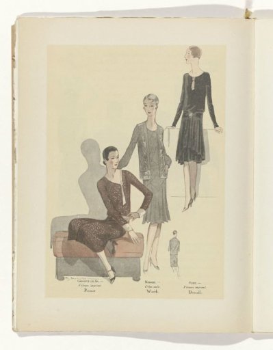 Art - Goût - Beauté, Feuillets de l' élégance féminine, November 1928, No. 99, 9th Year, p. 10