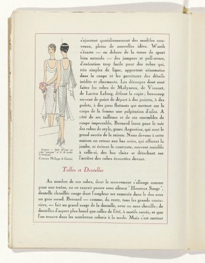Art - Goût - Beauté, Feuillets de l' élégance féminine, November 1928, No. 99, 9th Year, p. 12