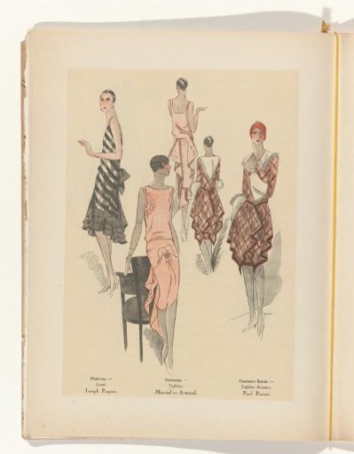 Art - Goût - Beauté, Feuillets de l' élégance féminine, November 1928, No. 99, 9th Year, p. 14