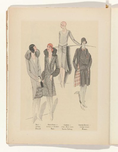 Art - Goût - Beauté, Feuillets de l' élégance féminine, November 1928, No. 99, 9th Year, p. 16
