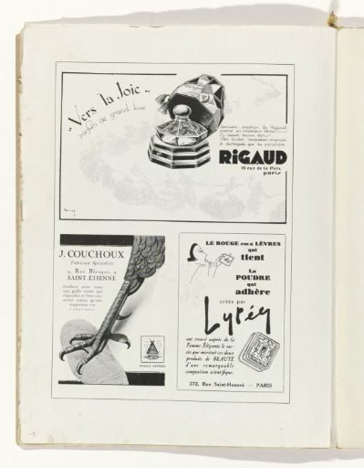 Art - Goût - Beauté, Feuillets de l' élégance féminine, November 1928, No. 99, 9th Year, p. 2