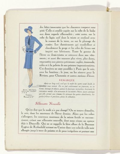 Art - Goût - Beauté, Feuillets de l' élégance féminine, November 1928, No. 99, 9th Year, p. 8