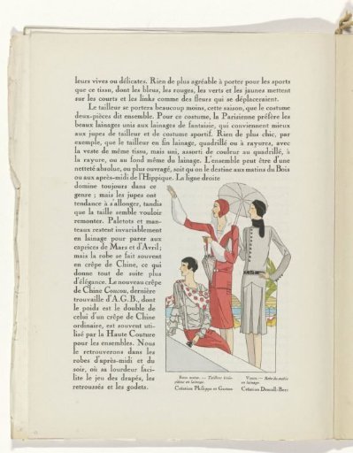 Art - Goût - Beauté, Feuillets de l' élégance féminine, March 1929, No. 103, 9th Year, p. 12