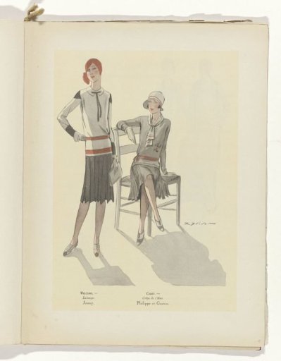 Art - Goût - Beauté, Feuillets de l' élégance féminine, March 1929, No. 103, 9th Year, p. 13