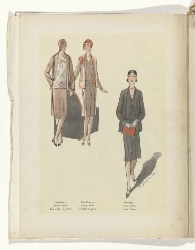 Art - Goût - Beauté, Feuillets de l' élégance féminine, March 1929, No. 103, 9th Year, p. 14