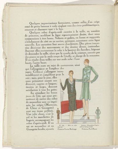 Art - Goût - Beauté, Feuillets de l' élégance féminine, March 1929, No. 103, 9th Year, p. 16