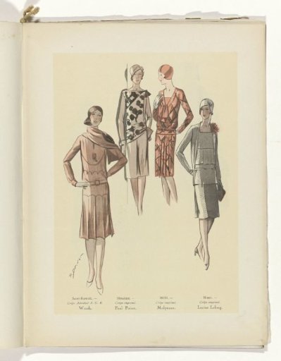 Art - Goût - Beauté, Feuillets de l' élégance féminine, March 1929, No. 103, 9th Year, p. 17