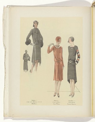 Art - Goût - Beauté, Feuillets de l' élégance féminine, March 1929, No. 103, 9th Year, p. 18