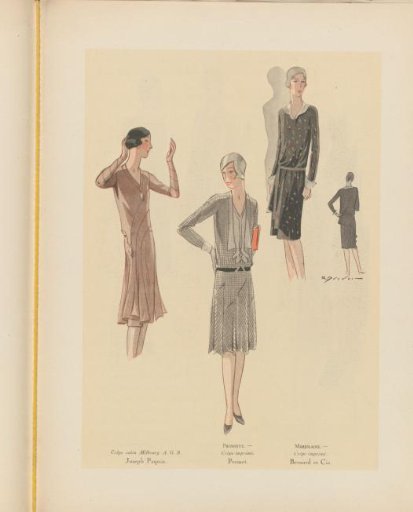 Art - Goût - Beauté, Feuillets de l' élégance féminine, March 1929, No. 103, 9th Year, p. 19