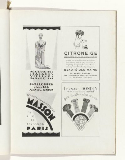 Art - Taste - Beauty, Sheets of Feminine Elegance, March 1929, No. 103, 9th Year, p. 33