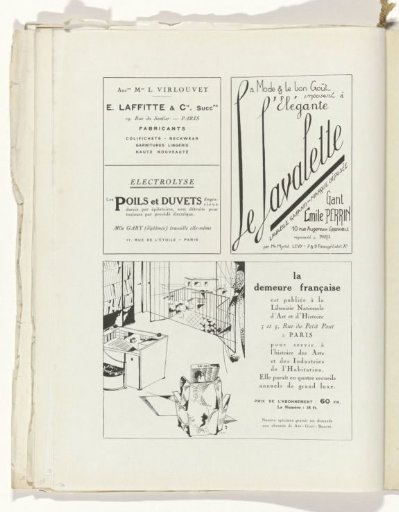Art - Taste - Beauty, Sheets of Feminine Elegance, March 1929, No. 103, 9th Year, p. 34